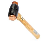 Martello In Rame E Pelle Thor Dimensione 1 (32Mm) 710G Manico In Legno 03-210