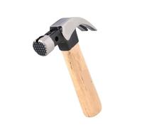 martello Martelli da carpentiere Mi ni Martello da 10 once con manico in legno Martello magnetico a testa tonda Martello for chiodi portatile multifunzione(10OZ Pockmarked)