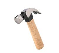 martello Martelli da carpentiere Mi ni Martello da 10 once con manico in legno Martello magnetico a testa tonda Martello for chiodi portatile multifunzione(10OZ)