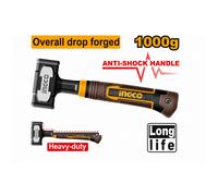 Martello Mazzetta ANTI SHOCK INGCO Testa del martello forgiata a caldo da 1000 g
