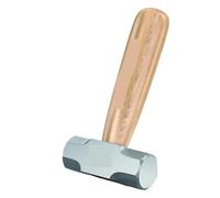 martello Mi ni Hammer FO-6028B Martello ottagonale con manico corto in legno massello 1LB Martello piccolo in acciaio ad alto tenore di carbonio Strumento hardware manuale