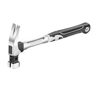Martello multifunzione con manico in acciaio inox, strumento speciale per la lavorazione del legno, testa quadrata da 368,5 g, martello in acciaio inossidabile