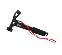 Martello multifunzione in alluminio per esterni, martello Tent Haon, strumento per il campeggio, combinazione con spugna Grip martello da campeggio con puller