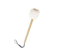 Martello musicale per gong, testa in feltro di lana, manico in legno, battitore universale per canto per meditazione, forniture buddiste, attaccante per gong per uso cerimoniale e terapeutico (M)