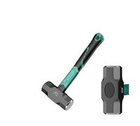 Martello ottagonale ad alto tenore di carbonio, solido e multifunzionale, martello for demolizione di pareti domestiche, utensili manuali for la lavorazione del legno(1LB)