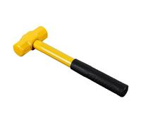 Martello ottagonale della maniglia d'acciaio della famiglia, martello d'acciaio ad alto tenore di carbonio per i cantieri - giallo 4lbs