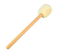 Martello Per Batteria, Grancassa Antiscivolo Bastone Per Percussioni Martello Feltro Morbido Bacchetta Musicale in Legno Martello in Feltro Multiuso Per Tamburi Rullanti Tamburo Per Lingua(giallo)