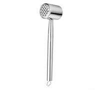 Martello per carne in acciaio inox per intenerire le bistecche a casa, realizzato in acciaio inossidabile 304, strumento per ammorbidire le fibre di carne prima della cottura (scatola di colori 304+)