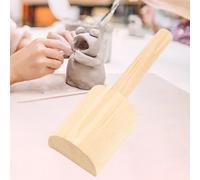 Martello per Modellare Sculture con Pagaia in Argilla in Legno per Figure