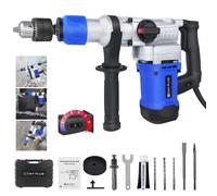 Martello perforatore 1080W martello perforatore a percussione 6 joule Martello elettrico per calafataggio SDS-Plus martello demolitore elettrico martello perforatore elettrico multifunzione martello p
