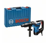Bosch Professional 611269001 Martello Perforatore GBH 5-40 D, SDS Plus, Inclusi Impugnatura Supplementare, Tubetto di Grasso, Panno, in Valigetta, 1100 W, 230 V, Blu