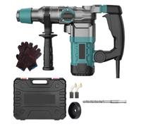 Martello Perforatore Elettrico Rotativo For Calcestruzzo 1200W Martello/trapano/piccone For Demolizione, Scanalatura Del Robusto E Facile Da Usare(Standard)
