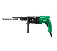 Martello perforatore HIKOKI 730W, 2,7 J (SDS-plus) con mandrino autoserrante da 13 mm per forature nel calcestruzzo fino a Ø 24 mm DH24PMHWSZ
