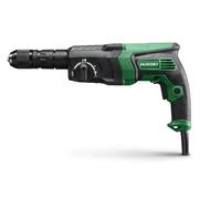 Martello perforatore HIKOKI 830W, 2,9 J (SDS-plus) con mandrino autoserrante da 13 mm per forature nel calcestruzzo fino a Ø 26 mm DH26PMCWSZ