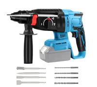 Martello Perforatore Per Makita 18 V Batteria, 4 Modalità Di Applicazione, Senza Spazzole Senza Fili, Per Calcestruzzo/muratura, 3,1 Joule, 950 Giri/min, 3600 Ipm