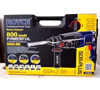 MARTELLO PERFORATORE ROTATIVO TASSELLATORE TRAPANO 800W ROYCE DEMOLITORE