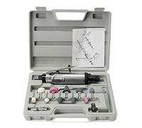 Martello pneumatico, 1/4 + 1/8 di pollice Air Compressor Die Grinder Kit 3 / 6mm Stinchi con gambo Strumenti for incisione di lucidatura Impostare strumenti pneumatici