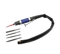 Martello Pneumatico, 2-in-1 a corpo pneumatico alternativo 2-in-1 e kit di lime pneumatiche Utensile for lima ad aria compressa Utensili for lucidatura di file alternativi Lucidatore di file(Blauw)