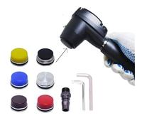 Martello pneumatico con manico estensibile, martello pneumatico palmare portatile, kit di 6 punte di diversa durezza for striscia di gomma in acciaio e plastica(Set 2)