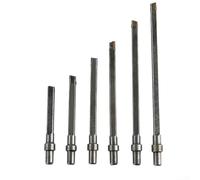 Martello pneumatico da 17,8 cm per incisione e scultura su pietra con scalpello in lega di acciaio (17,8 cm)