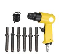 Martello pneumatico for rivetti Rivetti semi-tubolari/Rivetti solidi Chiodi a testa tonda professionali portatili M3 M4 M5 M6(6pcs full set)