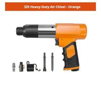 Martello Pneumatico, Martello pneumatico professionale for la rimozione della ruggine, utensile pneumatico multiuso(325 Orange)