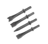 Martello pneumatico, Martello Pneumatico, Set Da 4 Pezzi Testa A Percussione Con Gambo Esagonale Per Il Taglio Della Rimozione Ruggine per tagliare punzonare raschiare