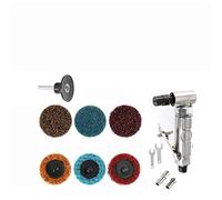 Martello pneumatico, Poratble Mini 1/4 Air Angle Die Grinder 90 Gradi Pneumatic Rettifica Lucidatrice Mulino Macchina for Incidere Con Dischi Abrasivi Tool Kit(With 45pcs)