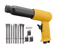 Martello pneumatico, strumento per pala per martello pneumatico, pala d'aria da 190 mm/250 mm con 8 scalpelli e 3 molle, scalpello d'aria industriale, utilizzato per la rimozione della ruggine e la