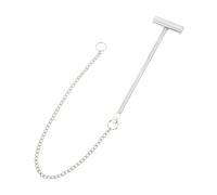 Martello Rompivetro con Catena in Acciaio Inox per Pulsante Allarme