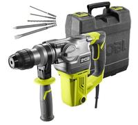 TASSELLATORE RYOBI SDS+, con valigetta, 3 funzionamenti, con batteria 1050W