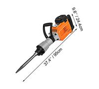 Martello rotativo multifunzionale di demolizione 150 0W 2200W 3600W Trapano a impatto sugli utensili elettrici in fiamme del calcestruzzo. Attrezzi da giardino(3600W)