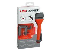 MARTELLO DI EMERGENZA SALVAVITA ROMPI FINESTRINO AUTO CAMION TAGLIA CINTURE OMOL