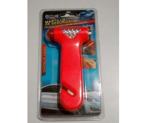 Martello Sicurezza 3 IN 1 per Auto Emergenza Finestrino Specchio Taglio Cintura