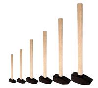 Martello-Slitta 0,5 - 10kg Con Manico IN Legno - Schmiede-Stahl Hammer - Ue