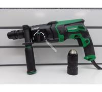 HIKOKI DH28PMY2WSZ - Martillo ligero combinado SDS-Plus 3 posiciones 850W 3.0J 1100 rpm 4300 imp hasta 28 mm hormigón con maletín DH28PMY2Z