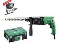 MARTELLO TASSELLATORE SDS-PLUS 3 MODALITA' 730W HIKOKI DH24PH2 +Mandrino Omaggio