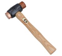 Martello Thor n. 1 in rame e pelle grezza / Hide Mallet Dead Blow TE401