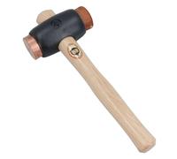 Martello Thor n. 4 in rame e pelle grezza / Hide Mallet Dead Blow TE400