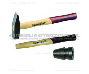 MARTELLO TIPO TEDESCO PROFESSIONALE MANICO LEGNO per FABBRO OFFICINA MECCANICO