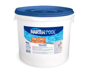 MARTEN CLORO TRICLORO - 5KG - 90% - GRANULARE - PISCINE