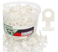 Marten Klin Sistema di livellamento per piastrelle Clip Spessore piastrella 7-15 mm Larghezza malta 1 mm 1,5 mm 2 mm 3 mm Pinze (1MM, 400 linguette)