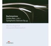 Martha Argerich & Alexandre Rabinovitch - Rachmaninov : Suites 1, 2 & Symphonic Dances - Elatus