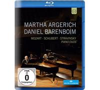 Martha Argerich and Daniel Barenboim, Piano Duos (Blu-ray) Martha Argerich