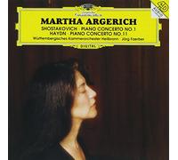 MARTHA ARGERICH, GUY TOUVRON, JORG FAERBER, WURTTEMBERG CHAMBER ORCHESTRA HEILBRONN - ショスタコーヴィãƒ&ãƒã‚¤ãƒ‰ãƒ³:ピアノå”奿›²é›†