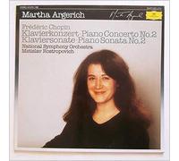 Martha Argerich, National Symphony Orchestra, Mstislav Rostropovich - Frederic Chopin: Klavierkonzert, Piano Concerto No. 2, Klaviersonate, Piano Sonata No. 2 [LP]