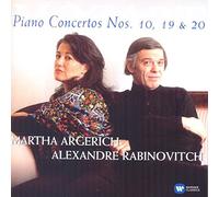 Martha Argerich( Piano), Alexandre Rabinovitch( Piano E Direttore) - Piano Concertos Nos.10 (Concerti Per Pianoforte N.10, N.19, N.20)