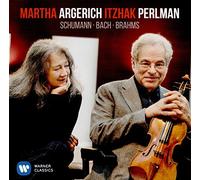 Martha Argerich Martha Argerich/Itzhak Perlman: Schumann/Bach/Brahms (CD) Album