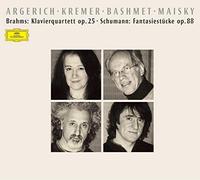 Martha Argerich( Piano), Kremer( Violino), Bashmet( Viola), Maisky( Violoncello) - Piano Quartet No. 1 In G Minor, Op. 25(Brani Fantasia In A Minor For Piano Trio,