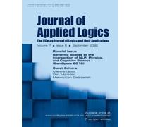 Martha Lewis Da Journal of Applied Logics - The IfCoLog Journal of (Tascabile)